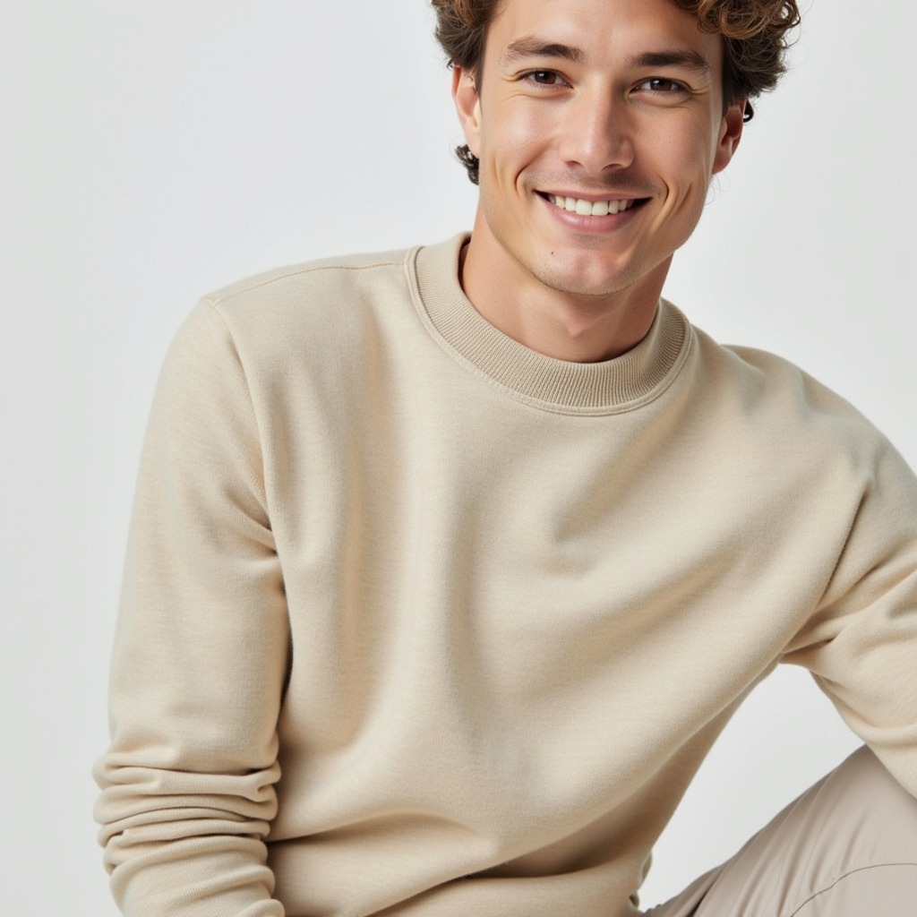 Lukas | Luxe Crewneck