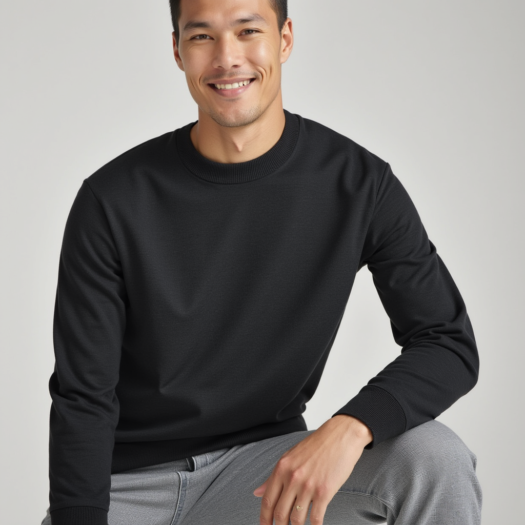 Lukas | Luxe Crewneck